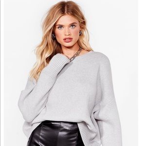 Nasty Gal Oversized Sweater
